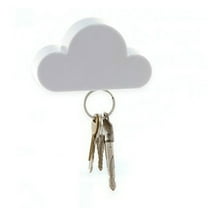 Xinyolin Creative Cloud Shaped Magnetic Self Adhesive Home Wall Key, Holder Rack Hanger