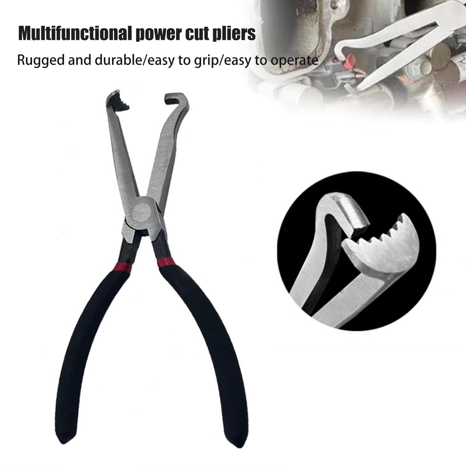 Xinyolin Electrical Disconnect Pliers - Ergonomic Handle Curved Shape ...