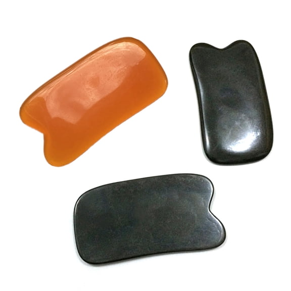 Xinyolin Gua Sha Scraping Board Body Massage SPA Acupuncture Scraper for Face Back Arm