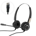 thumbnail image 1 of Xinyolin H500D 2.5mm/Dual 3.5mm/RJ9/USB Call Center Headset Noise Cancelling Headphone, 1 of 5