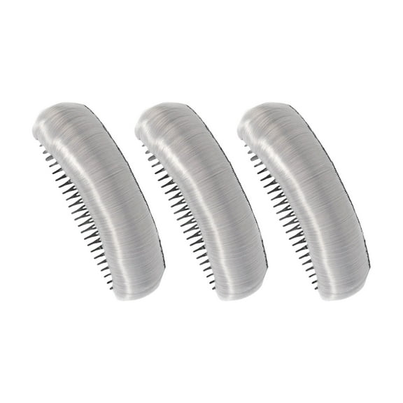 Xinyolin Hair Bun Invisible Fluffy Pad: Black Brown Blonde False Hair Clip Comb Hair Volume Base Bump Styling Insert