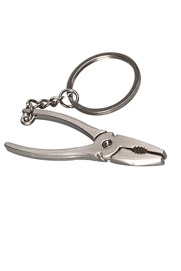 Men's Zinc Alloy Keyring Mini Vise Tool Ornament Pendant Keychain, Key Chain Gift