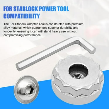 Xinyolin Oscillating Saw Blade - Carbon Steel Adapter, Converter Kit, Hex Wrench, Easy Installation, Starlock Power Tools