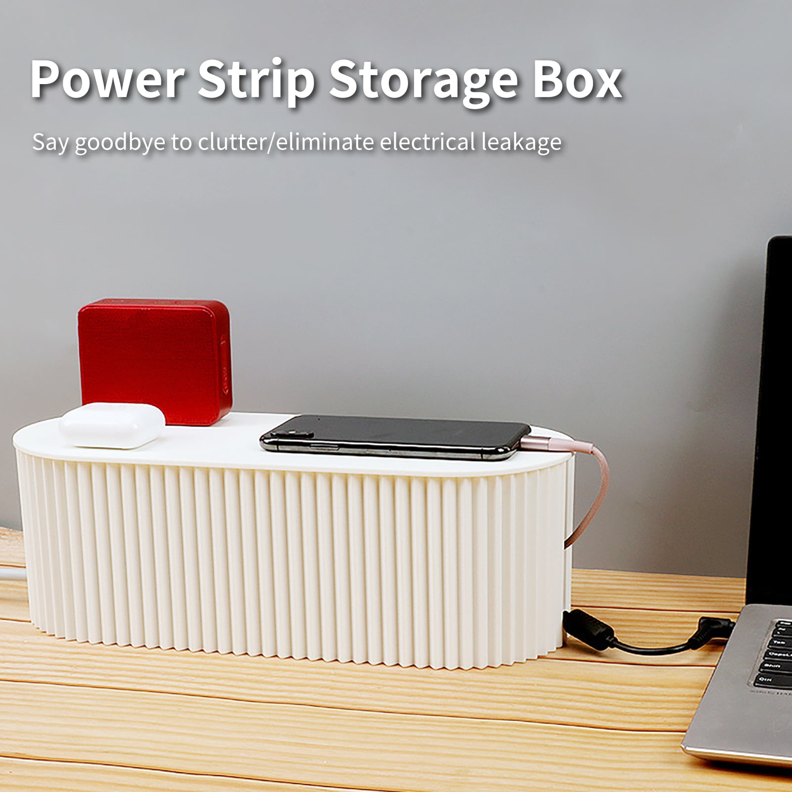 Xinyolin Power Strip Storage Box Multi-purpose Strong Bearing Capacity ...