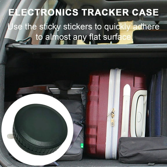 Xinyolin Protective Case Adhesive Tracker Secure Convenient to Use IP 68 Waterproof Locator Protective Case for airTag