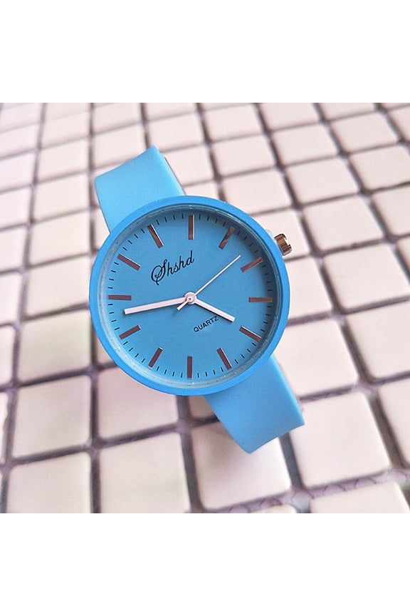 Sport Watch Stylish Analog Display, Small Unisex Comfortable Quartz Watch for School