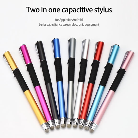 Xinyolin Stylus Pen High Sensitive Delay Free Non-Slip Handle Vivid Color Wide Compatible Painting Aluminum Alloy Stylus Pencil Drawing Tablet Screen Capacitive Pen for Home