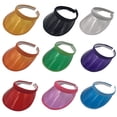 thumbnail image 1 of Xinyolin Summer PVC Hat Sun Visor Outdoor Sports Travel Anti-UV Breathable Cap, 1 of 7