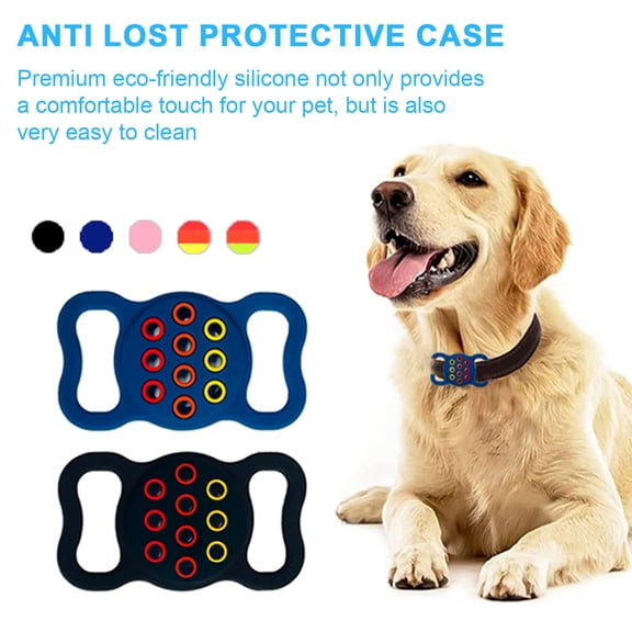 Xinyolin Tracker Device Protector Cover Soft Flexible Wear Resistant Scratch-proof Easy Installation Locator Protective Case for AirTag