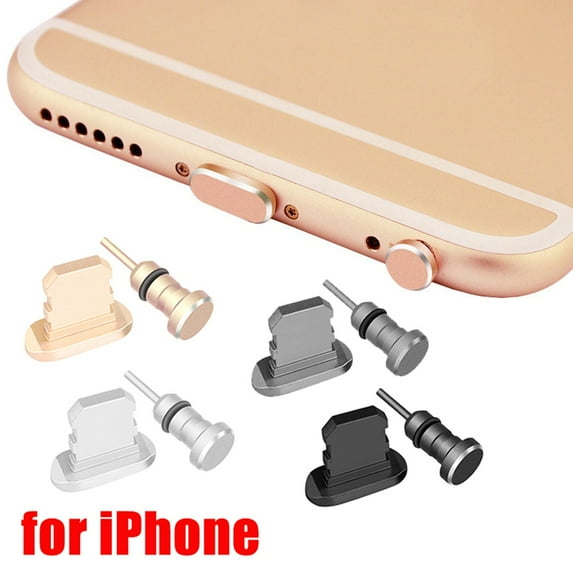 Xinyolin Type C Micro USB Earphone Jack Charge Port Anti Dust Plug for Android iPhone