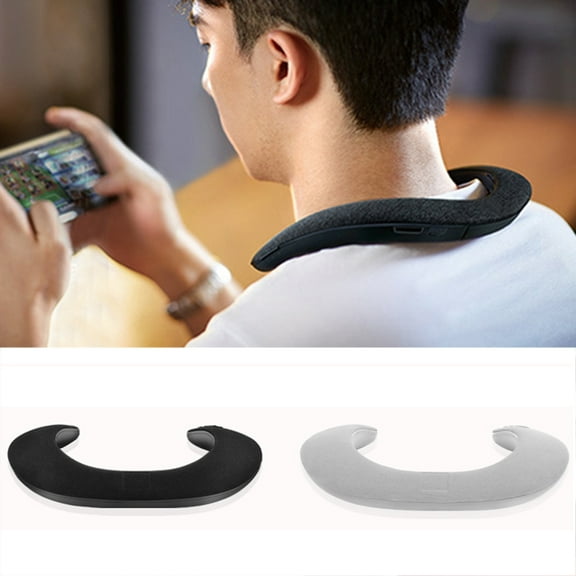 Xinyolin U Shape Neck Band Bluetooth-compatible USB Speaker Portable Wearable Wireless Loudspeaker