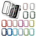 thumbnail image 1 of Xinyolin Watch Screen Protector Bubble Free Bubble Free PC Smart Watch Screen Protective Case for Apple Watch 6/SE, 1 of 8