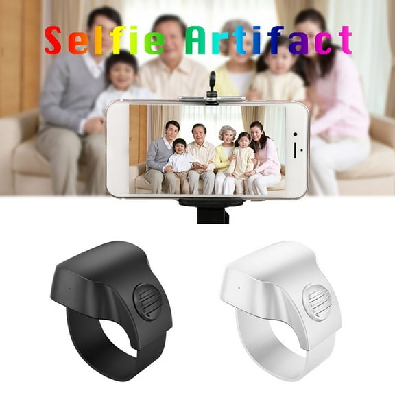 Xinyolin Wireless Remote Control Intelligent Large Distance Rechargeable Long Battery Life High Sensitivity Taking Photos Portable Mini Bluetooth-compatible Selfie Shutter Cellphone Accessories