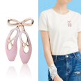 thumbnail image 1 of Xinyolin Women Brooch Elegant Ballet Shoe Shape Clothing Brooch Jewelry Accessories for Hat Scarf Dress Coat Decor, 1 of 7