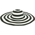 thumbnail image 1 of Xinyolin Women Fashion Stripe Wide Brim Floppy Straw Hat Foldable Summer Beach Sun Cap, 1 of 4
