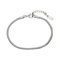 thumbnail image 1 of Xinyolin Women's Bracelet - Snake Bone Chain, Titanium Steel, Polished Hip Hop, DIY Wrist Jewelry, 1 of 7