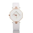 thumbnail image 1 of Xinyolin Women 's Fashion Faux Leather Band Analog Quartz Rhombic Case, Wrist Watch Gift, 1 of 7