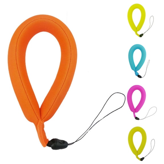 Xioeram Floating Wrist Strap Waterproof Camera Phone Float Lanyard Foam Floating Band for Camera, Cell Phone, Waterproof Bag, 6 Colors Optional