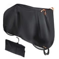 thumbnail image 1 of XiongXiong Bike Cover Waterproof, 420D Bicycle Cover Anti Dust Rain Snow UV, for Mountain, Road & Heavy Duty Bikes with Lockholes & Storage Bag, Black, 1 of 7