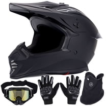 BXO Dirt Bike Helmet DOT Certified, Full Face Motorcycle Helmet w ...