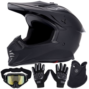 BOILONG Dirt Bike Helmet, Full Face Motocross Helmet DOT Approved, w ...