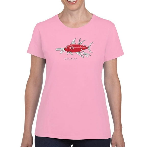 Xiphias Victorinoxus T-Shirt Women -Engin Selcuk Designs, Female Medium