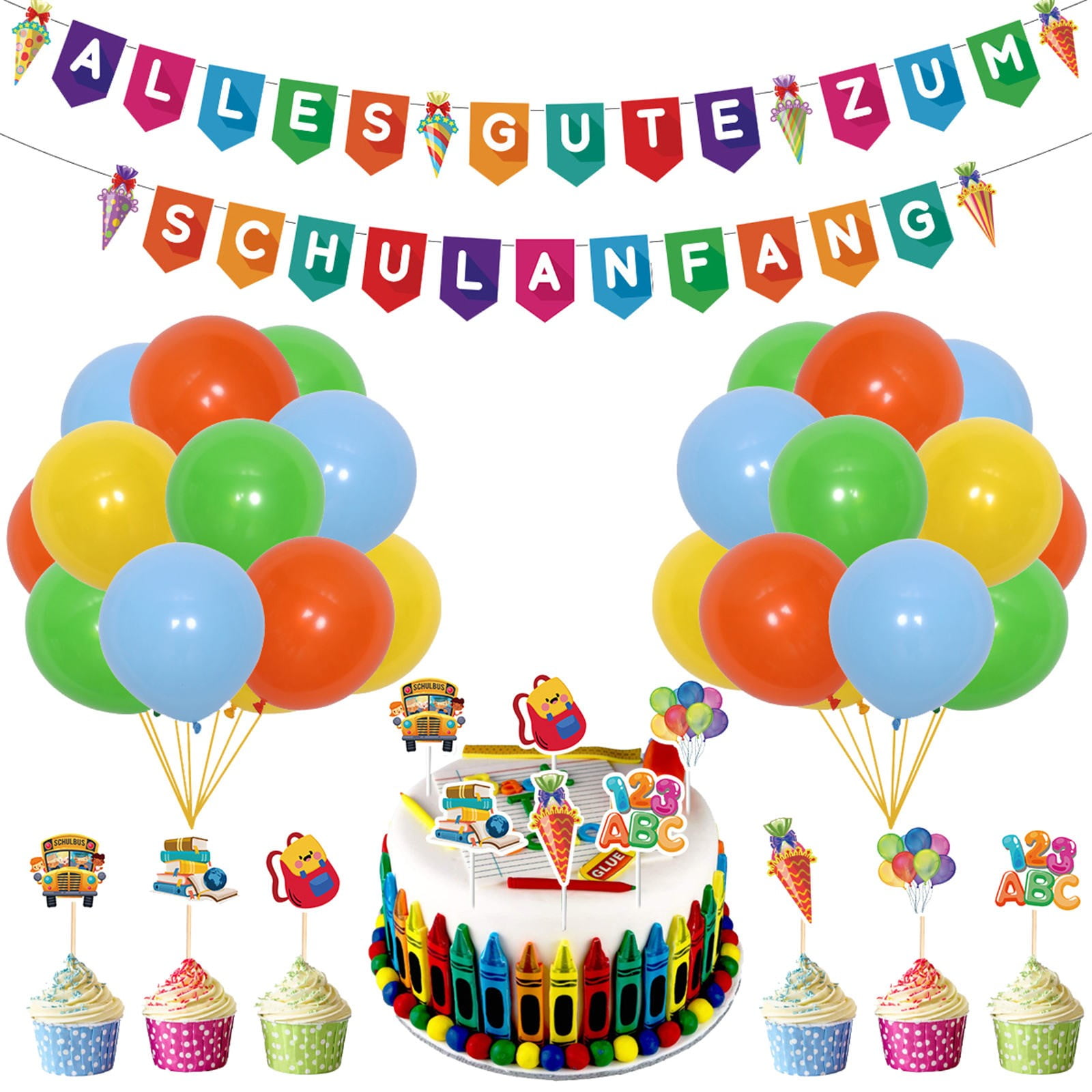 Xipoxipdo And Balloons Party Decorations Bouquet Stand Back To School