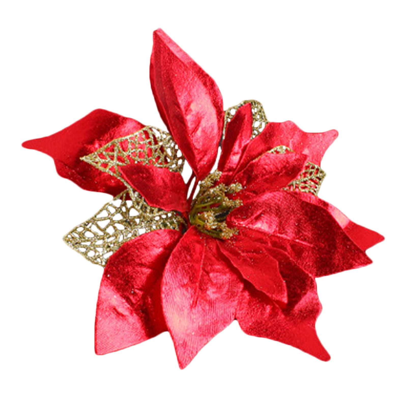 Xipoxipdo Christmas Artificial Flower Christmas Tree Ornaments Home Party Garland Diy Christmas