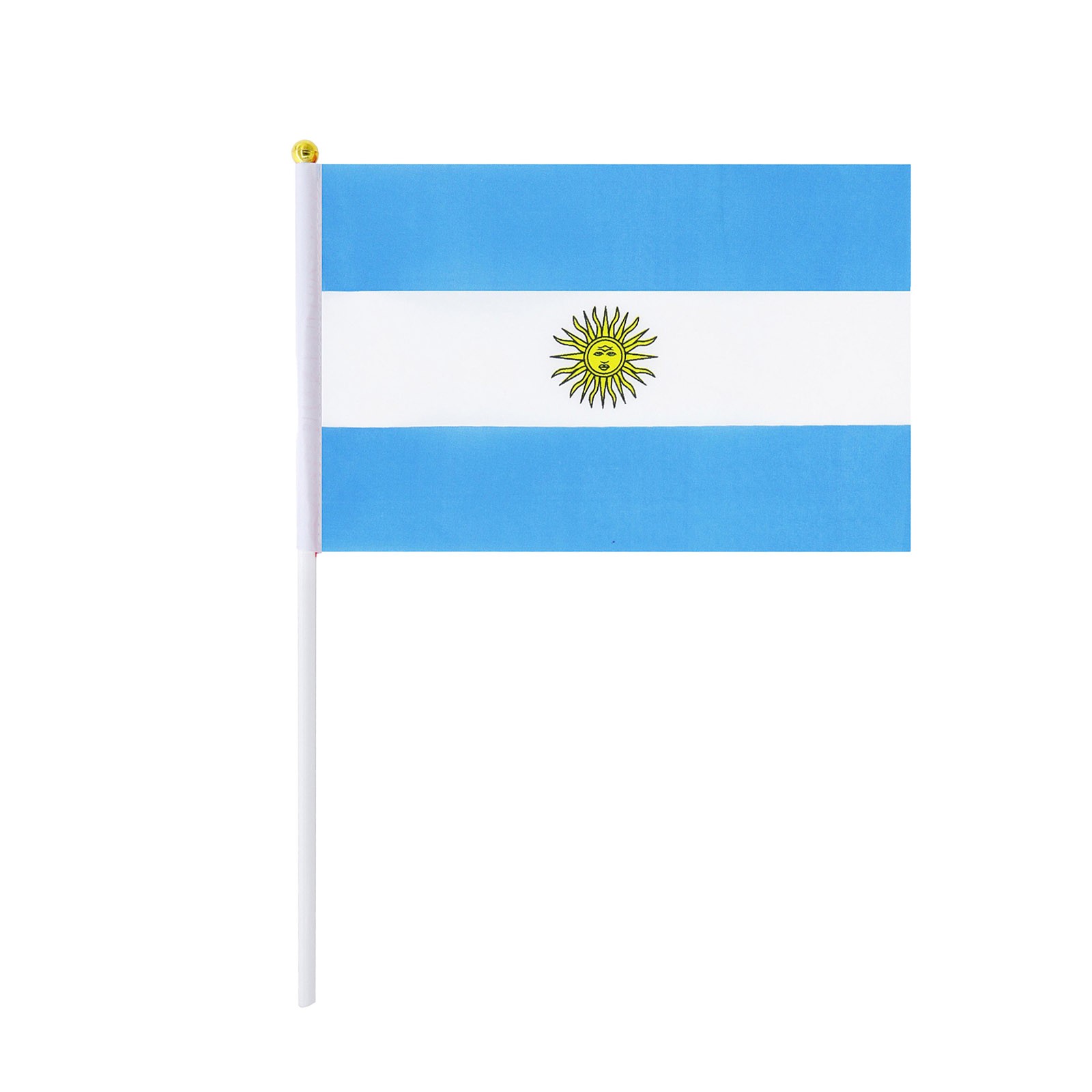 Xipoxipdo Garden Decor International World Stick Flag Hand Held Small