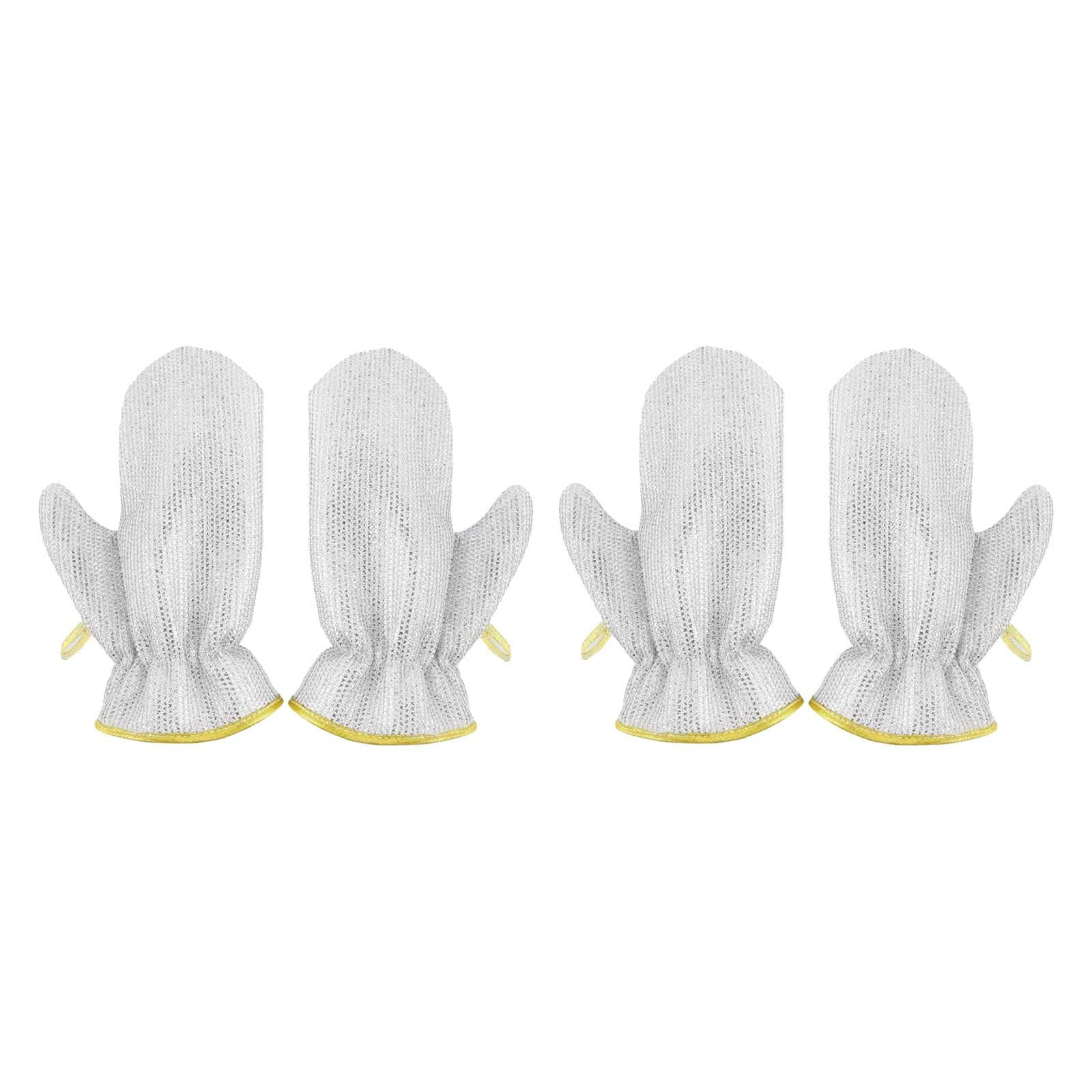 Xipoxipdo Wire Dishwashing Gloves Multipurpose Non Scratch Wire Gloves