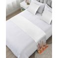 thumbnail image 1 of Xipuska Burnt Orange Eucalyptus Leaves Bed Runners for King Size Bed, Decorative Bed Throws for Foot of Bed, Fall Botanical Leaf Bed Runner Sofa Throw Bedding Scarf Protector Slipcover for Bedroom, 1 of 6