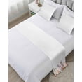 thumbnail image 1 of Xipuska Fall Leaves Bed Runners for Queen Size Bed, Decorative Bed Throws for Foot of Bed, Farmhouse Watercolor Leaf Fruit Berry Plant Bed Runner Sofa Throw Bedding Scarf Slipcover for Bedroom, 1 of 6