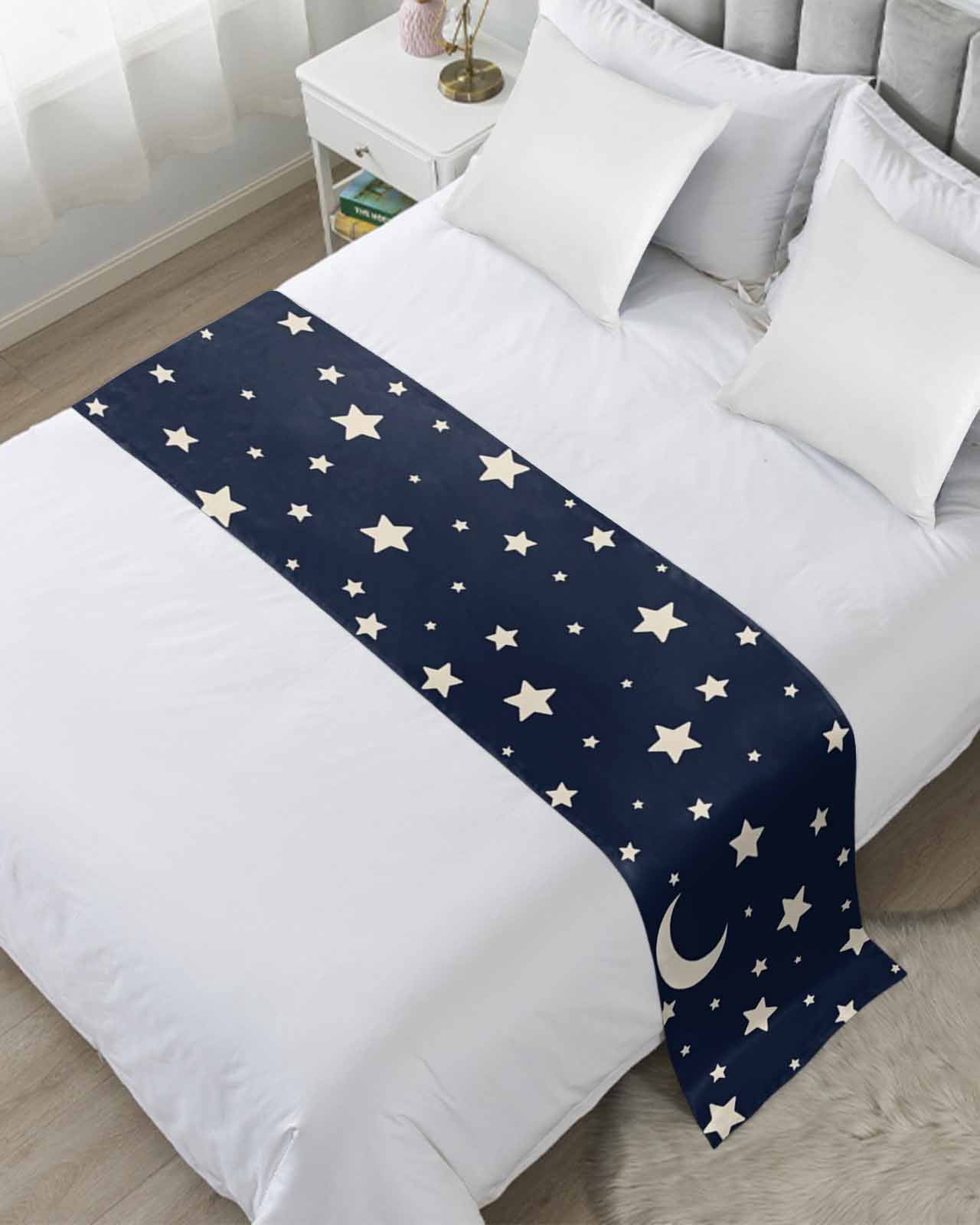 Bed Runner Example Xipuska Modern Bed Runners for Queen Size Bed, Decorative Bed Throws ...