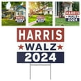 Xirolun Kamala Yard Sign 2024 Kamala For President Yard Signs With H
