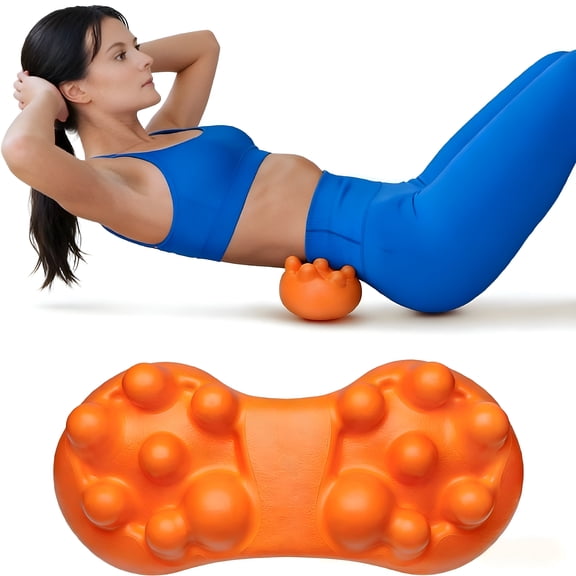 Xirqi Sciatica Relief Tool, Piriformis Stretching Massager with 14 Trigger Points for Buttocks, Pelvis, Sacrum, Lumbar, Deep Tissue Muscle Relaxer for Neck and Shoulder Pain