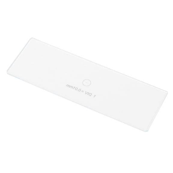 Xirurus 0.01mm Dot Crosshair Microscope Camera Slide Multifunction Plate Reticle Accurate Calibration Ruler Stage Micrometer