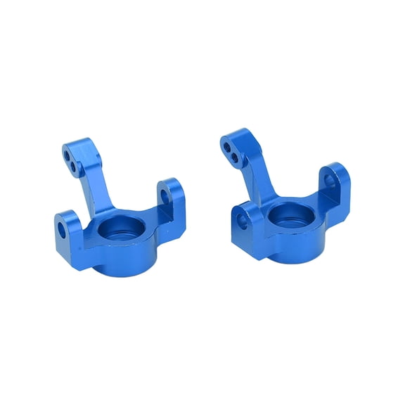 Xirurus 1/18 RC Metal Steering Cup Aluminium Alloy Hub Carrier for Traxxas LaTrax Teton 76054-1, 2 Pieces, Blue