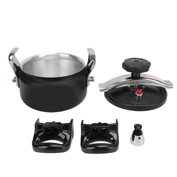 Xirurus 1.5L Aluminum Alloy Pressure Cooker – Explosion‑Proof, Large Capacity, Compound Bottom, Easy‑Open Design for Gas & Induction Stoves