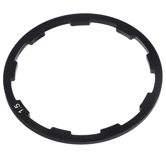 Xirurus 1.5mm Bicycle Grooved Hub Washer Aluminum Alloy Mountain Bike Flywheel Cassette Spacers Part, 1 Piece