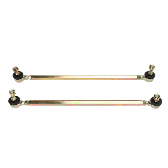 Xirurus 1 Pair 330mm Tie Rod Kit Ball Joint Assembly for 50cc 70cc 90cc 110cc 125cc 150cc 200cc 250cc ATV Four Wheeler Quad Suspension Control Arms 10mm M10 Thread Replacement Repair Sets