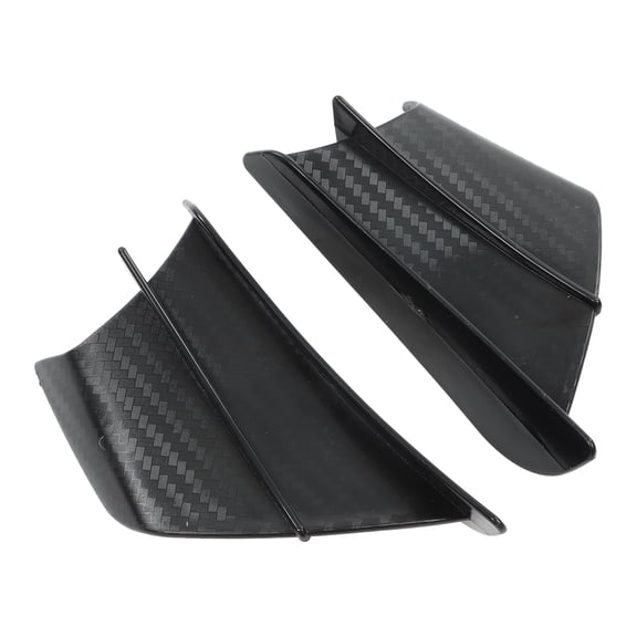 Xirurus 1 Pair Motorcycle Wind Wing Carbon Fibre Style Aerodynamic Winglets for Yamaha R1 R3 R25 Kawasaki NINJA400 Z900 (7.87 in / 20 cm)