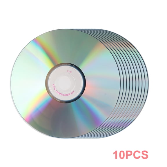 Xirurus 10 Pack CD-R 730MB 80 Min 52X Multispeed Grade A Blank Music Data Storage Disc