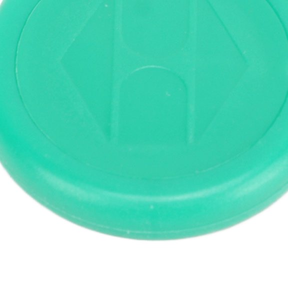 Xirurus 100PCS Door Lock Key Fobs 125KHz Read Only Smart Contactless Proximity ID Card Access Control Tag, Blank Identification Badges, Dark Green, 0.98 x 1.38 inches / 25 x 35 mm