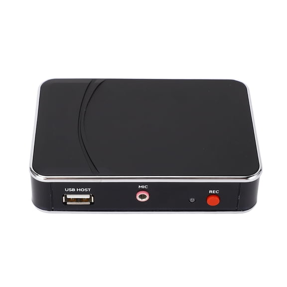 Xirurus 1080p HD Encrypted Video Capture Box Free Drive One-Click Record HDMI USB Output
