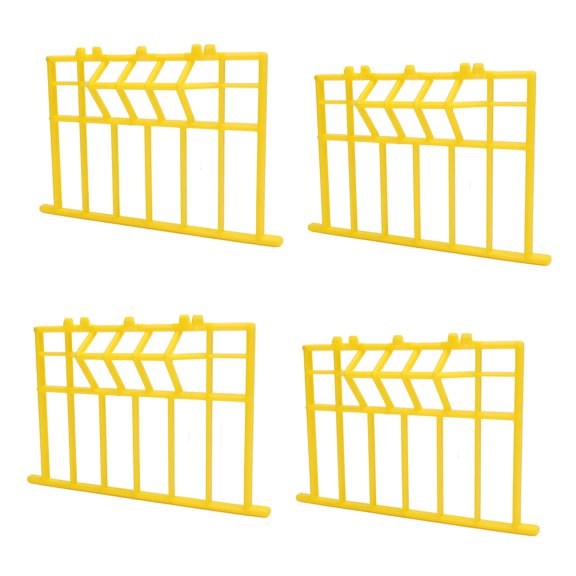 Xirurus 10PCS Bird Cage Spring Door, Plastic Escape Proof Small Birdcage Door Replacement Parts for Quail Pigeon Dove Parakeet Pet Supplies, C-Type Spring Action, 7.2 x 4.7 inches / 18.3 x 12 cm