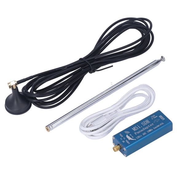 Xirurus 10kHz-2GHz Ham Radio Receiver High Accuracy SDR Signal Receiver Kit with Antennas Built in TCXO (7.87 in / 20 cm)