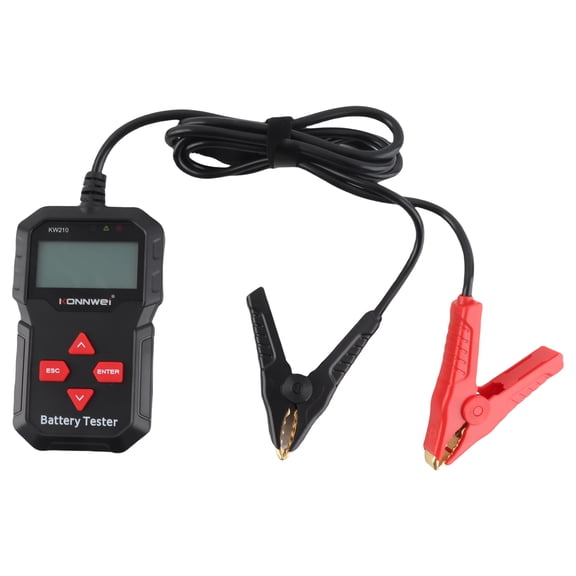 Xirurus 12V Automotive Car Battery Tester Digital Multi Language Analyzer Tester Tool For Starting Deep Cycle Marine AGM EFB GEL Cell Batteries With Color TFT LCD Screen And Fast Diagnostic System