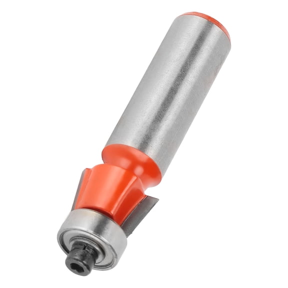 Xirurus 15 Bevel Trim Bit Carbide Radius Laminate Trims Woodworking Milling Cutter with 1/2in / 12.7cm Shank