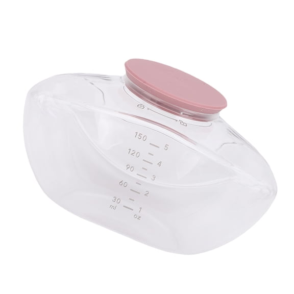 Xirurus 150ml Milk Collection Cup Replacement for Momcozy M9 Wearable Breastpump Leak Proof Silicone Breastmilk Collector Pump Accessory, 4.1 x 2.8 x 2.4 Inches / 10.5 x 7.0 x 6.0 cm, 1 Count