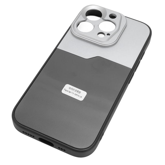 Xirurus 17mm Thread Phone Case for Apple iPhone 16 Pro, Shockproof Protective Cover for Macro Telephoto Anamorphic Lens, Aluminum Alloy PC TPU Back Cover, Scratch Resistant, Anti-Fingerprint, Black